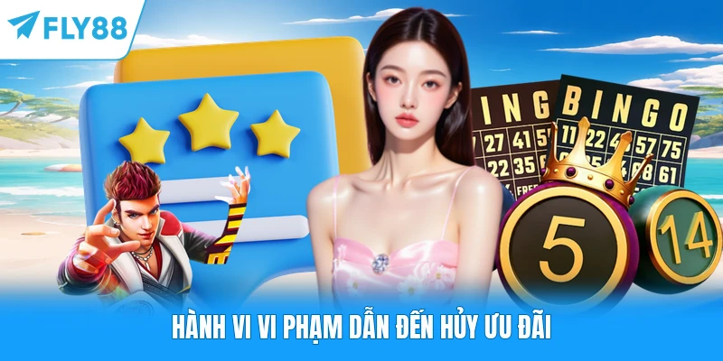 Hành vi vi phạm dẫn đến hủy ưu đãi